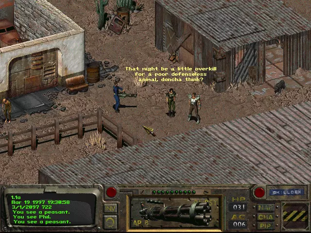Fallout: A Post Nuclear Role Playing Game — скриншот 4 из игры