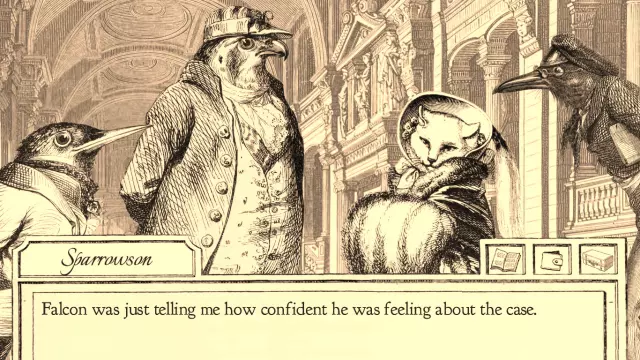 Aviary Attorney — скриншот 1 из игры
