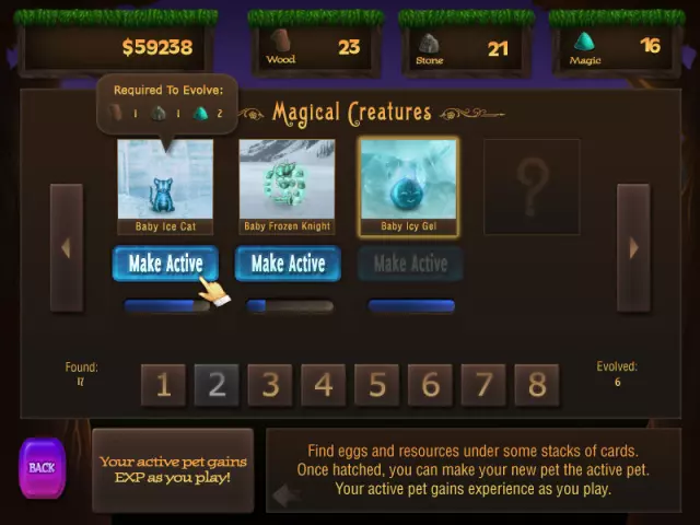 Faerie Solitaire — скриншот 2 из игры