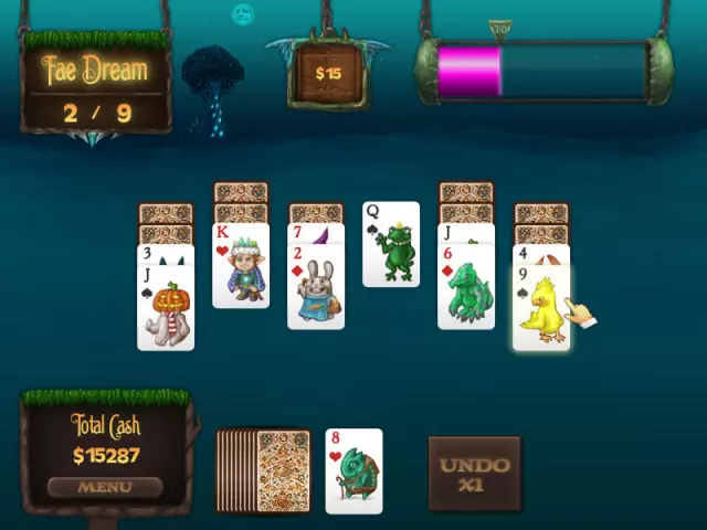 Faerie Solitaire — скриншот 3 из игры