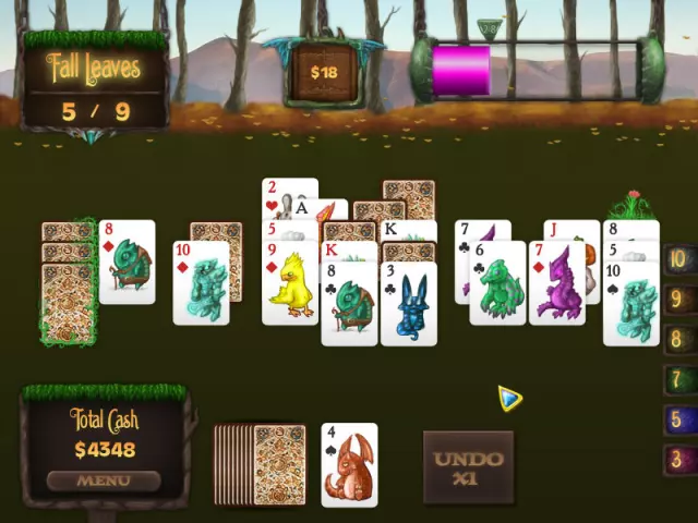 Faerie Solitaire — скриншот 6 из игры