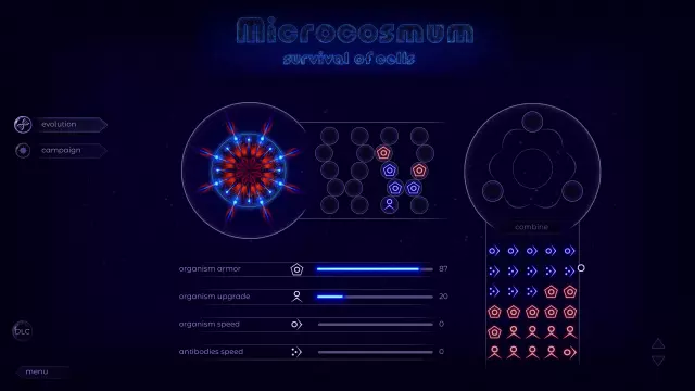 Microcosmum: survival of cells — скриншот 3 из игры