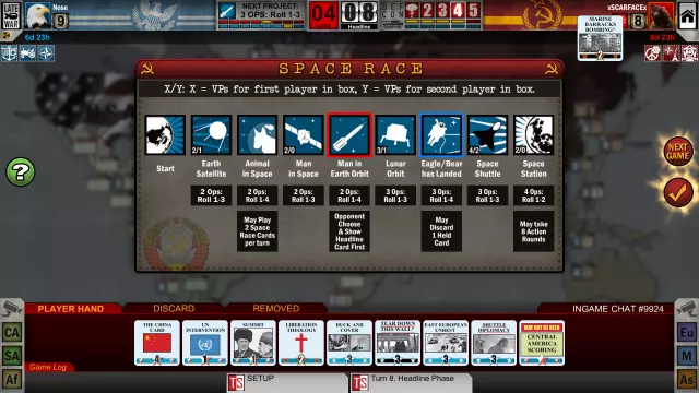 Twilight Struggle — скриншот 4 из игры