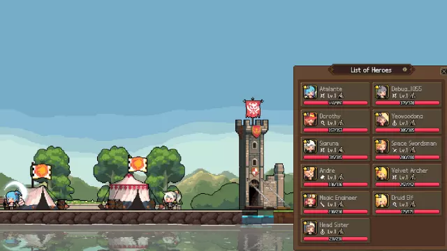 Crusaders Quest : Hero Town — скриншот 6 из игры