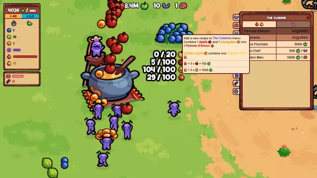 FEED THE QUEEN — скриншот 2 из игры