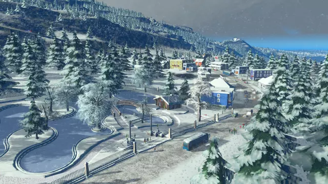 Cities: Skylines - Snowfall — скриншот 4 из игры