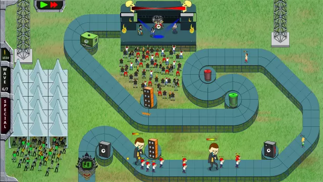 Скриншот 1 из Rock 'N' Roll Defense — сравните цены на игру в Steam