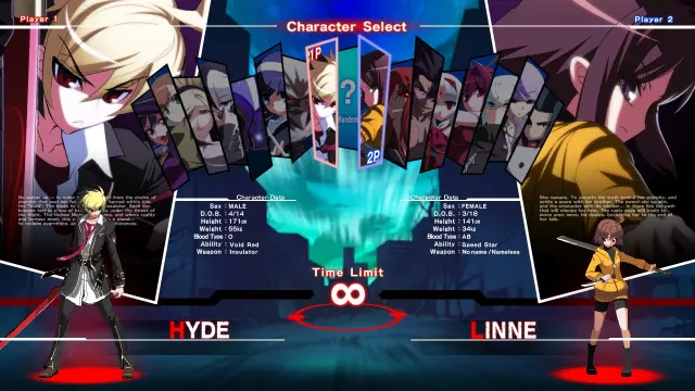 UNDER NIGHT IN-BIRTH Exe:Late — скриншот 1 из игры