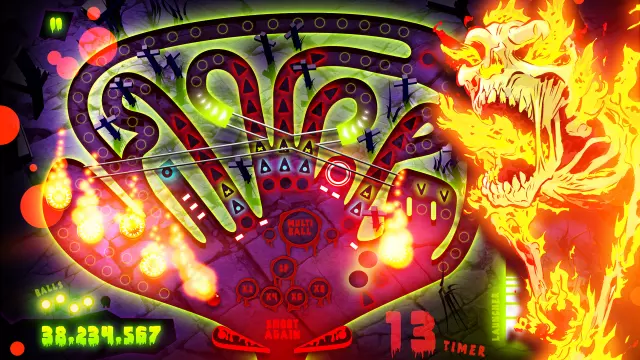 Zombie Pinball — скриншот 2 из игры