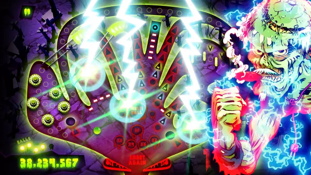 Zombie Pinball — скриншот 3 из игры