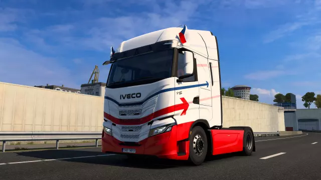 Euro Truck Simulator 2 - Window Flags — скриншот 3 из игры