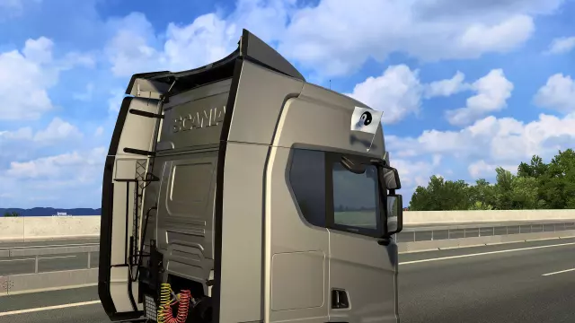 Euro Truck Simulator 2 - Window Flags — скриншот 6 из игры