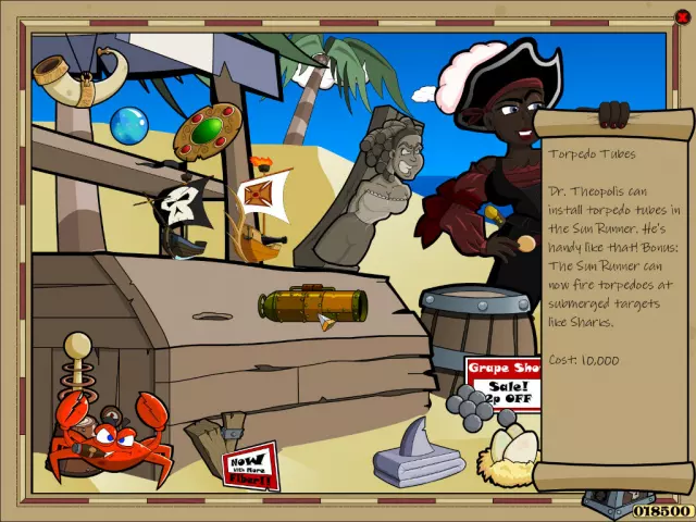 Zombie Pirates — скриншот 1 из игры