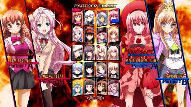 Nitroplus Blasterz: Heroines Infinite Duel — скриншот 2 из игры