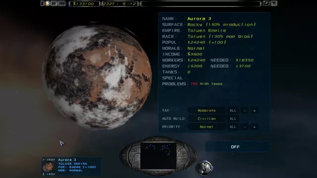 Imperium Galactica II — скриншот 3 из игры