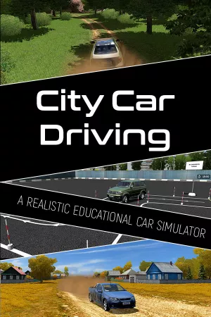 City Car Driving — купить ключ Steam дешевле, обложка игры