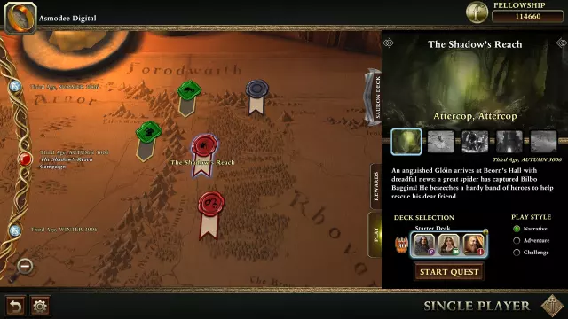 The Lord of the Rings: Adventure Card Game - Definitive Edition — скриншот 4 из игры