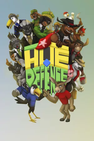 Hue Defense — купить ключ Steam дешевле, обложка игры