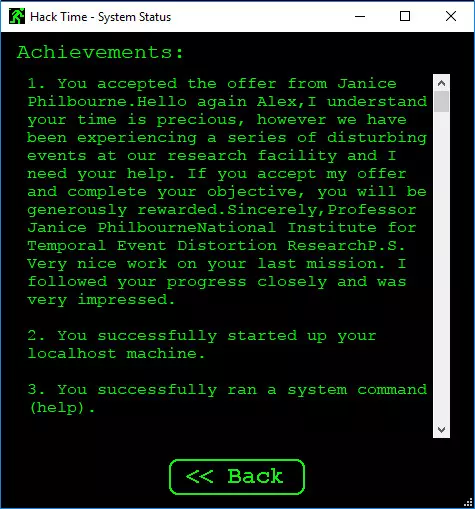 Hack Time — скриншот 4 из игры