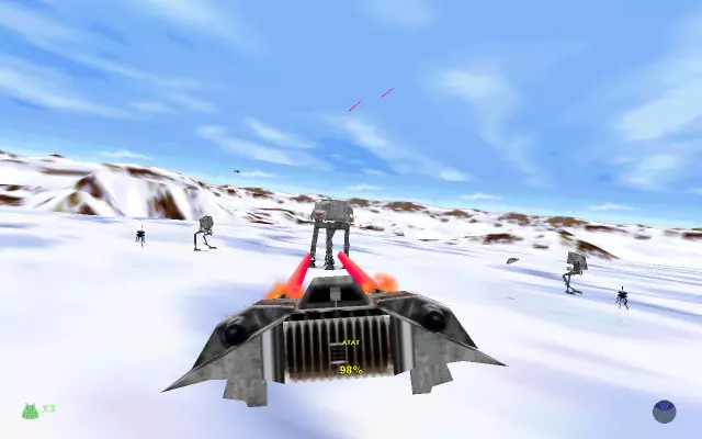 STAR WARS SHADOWS OF THE EMPIRE — скриншот 3 из игры
