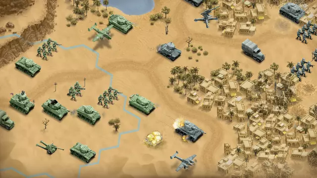 1943 Deadly Desert — скриншот 1 из игры