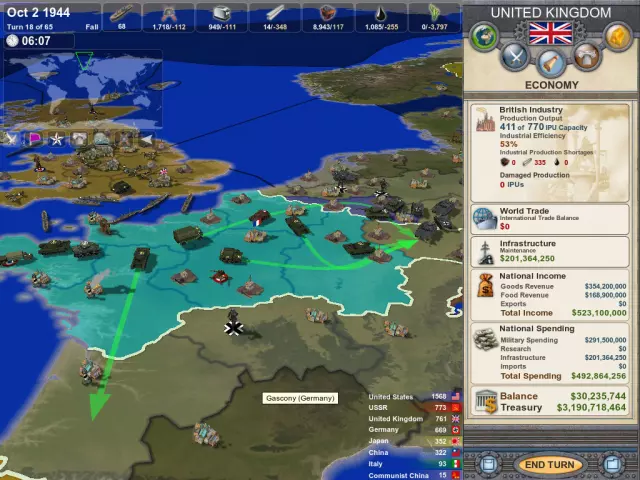 Making History: The Calm & the Storm — скриншот 2 из игры