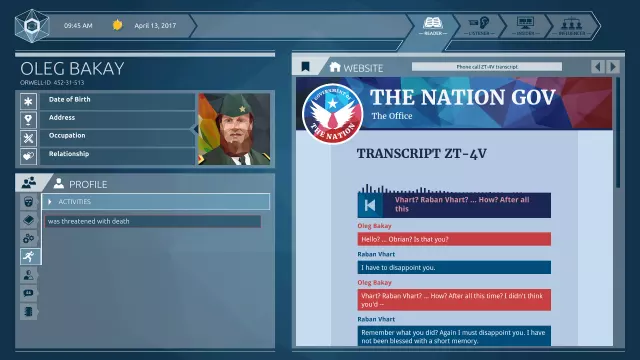Orwell: Ignorance is Strength — скриншот 4 из игры