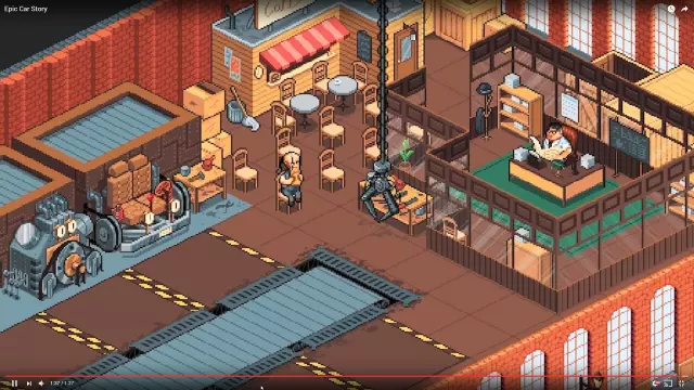 Epic Car Factory — скриншот 1 из игры