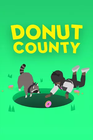 Donut County — обложка игры для ПК