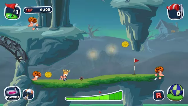 Worms Crazy Golf — скриншот 5 из игры