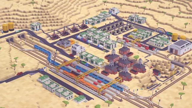 Voxel Tycoon — скриншот 1 из игры