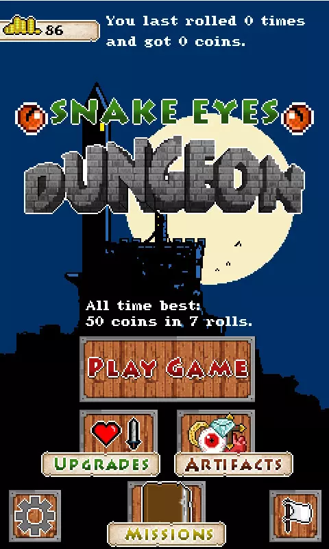 Snake Eyes Dungeon — скриншот 1 из игры