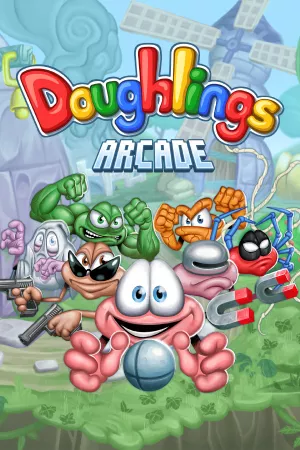 Doughlings: Arcade — купить ключ Steam дешевле, обложка игры