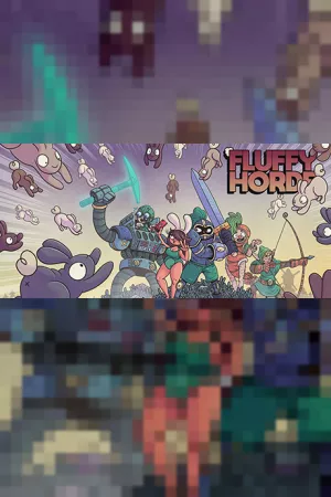 Fluffy Horde — купить ключ Steam дешевле, обложка игры