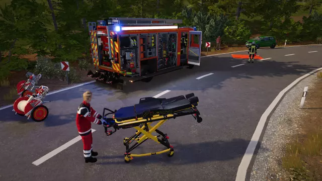 Emergency Call 112 – The Fire Fighting Simulation 2 — скриншот 2 из игры