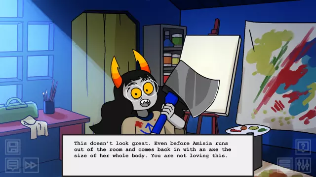 Hiveswap Friendsim — скриншот 1 из игры