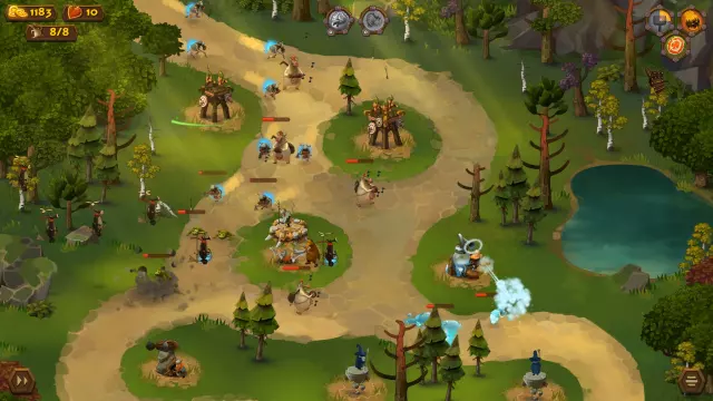 Cows VS Vikings — скриншот 5 из игры