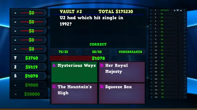 Trivia Vault: Music Trivia — скриншот 1 из игры