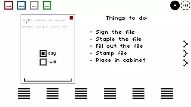 Take Care of the Paperwork — скриншот 3 из игры