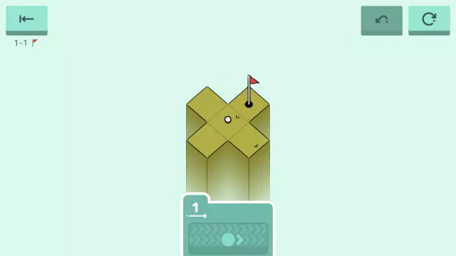 Golf Peaks — скриншот 1 из игры