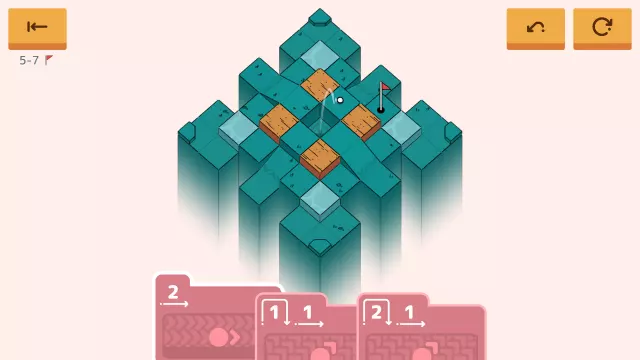 Golf Peaks — скриншот 4 из игры