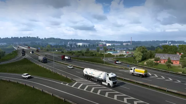 Euro Truck Simulator 2 - Beyond the Baltic Sea — скриншот 6 из игры