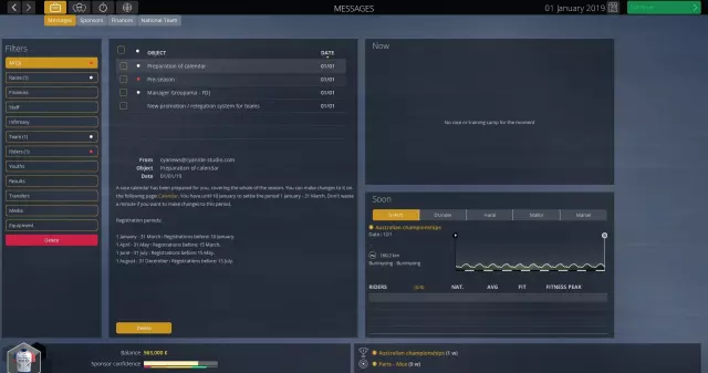 Pro Cycling Manager 2019 — скриншот 4 из игры