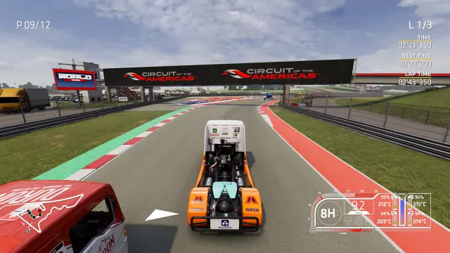 FIA European Truck Racing Championship — скриншот 3 из игры