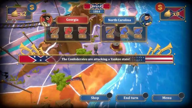 The Bluecoats: North & South — скриншот 5 из игры
