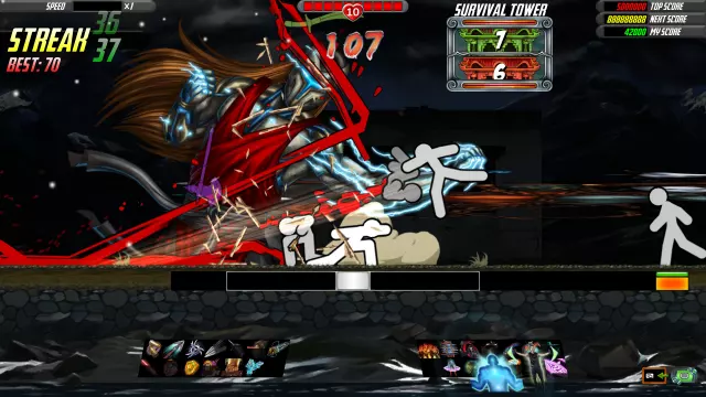 One Finger Death Punch 2 — скриншот 2 из игры