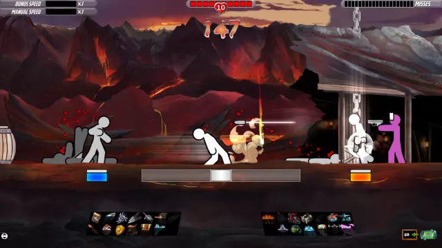 One Finger Death Punch 2 — скриншот 4 из игры